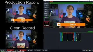 How to record your output with no overlays.