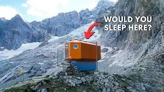 Overnight in an Alpine Spaceship