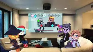 FNF soft react Friday Night Funkin' VS Sarvente's Mid-Fight Masses FULL WEEK (Sarv Ruv Selever Mod)