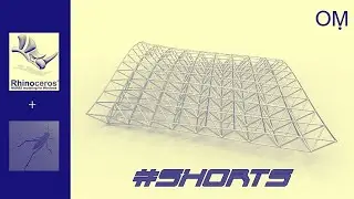 Space frame  - grasshopper rhino 