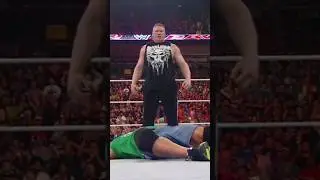 Brock Lesnar makes a stunning return #brocklesnar #johncena #wwe