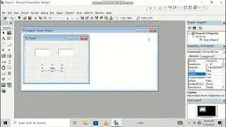 VB 6.0,WORKING WITH TEXTBOXES AND COMMAND BUTTON