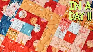 Log Cabin Retreat | Twist on the Log Cabin Quilt Block | Scrappy Quilt | Precut Quilt Pattern