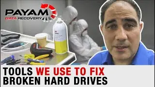 Tools we use to fix broken hard drives