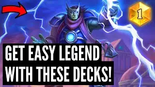 The 5 BEST DECKS to get LEGEND in Standard and Wild after the NERFS!