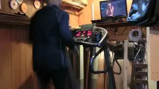 Treadmill rehab run #5  20 lbs be gone.