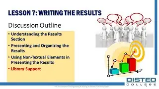 THE FUNDAMENTALS OF ORGANIZING & WRITING ACADEMIC RESEARCH PAPERS - LESSON 7: RESULTS