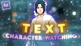 TUTORIAL TEXT CHARTER-WATCHING LIKE XENOZ IN AFTER EFFECTS!