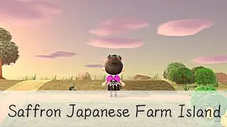 Saffron Japanese Farming Island | Animal Crossing: New Horizons
