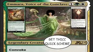 MTG Arena - Selesnya Convoke | Emmara, Voice of the Conclave