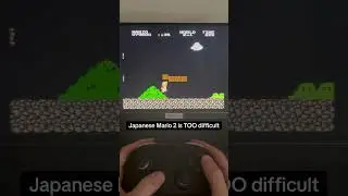 Japanese Mario 2 Was TOO Difficult!
