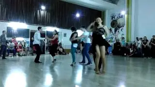 BACHATA J&J Novice_IV Kharkov Z'n'B Fest & Competition 2017_1st song