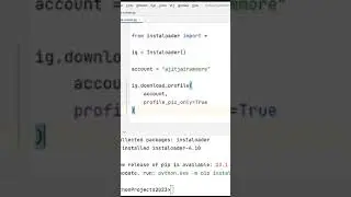 Download Instagram Profile Picture Using Python 