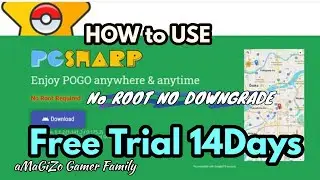 PGSHARP | Tutorial Pokemon Go With joystick No ROOT  No Downgrade Device