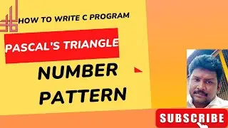 C Programming Challenge: Creating Pascal's Triangle Number Pattern | CodeWithBV