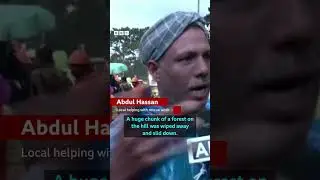 Wayanad Landslide: Survivors recount their narrow escapes | BBC News India #shorts