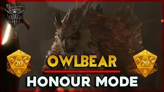 Owlbear Fight Honour Mode - Baldur's Gate 3
