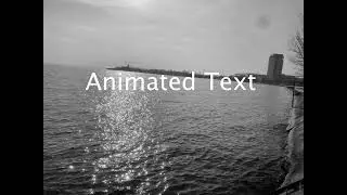 Animated Text for Video
