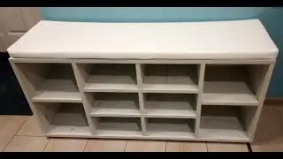 Как собрать тумбу для обуви Лайт