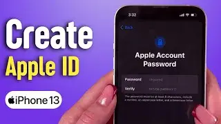 How to Create Apple Account (Apple ID) on iPhone 13 – Step-by-Step