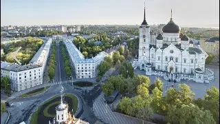 Через Россию на машине! Приятный зелёный Воронеж