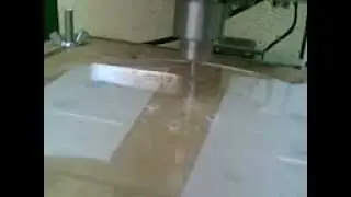 Turn Photo - drilling plexiglass - widening holes for cone-shaped screws