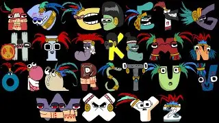Alphabet Reverse Plush toy All Letter BUT THEY AZTECS