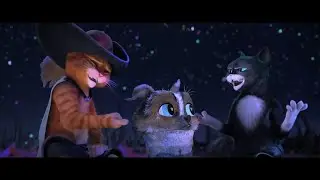 Puss in Boots & Kitty Softpaws Aesthetic Edit 🔥💖💙