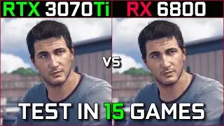 RTX 3070 Ti vs RX 6800 | Test in 15 Games at 1440p - 2160p | in 2023