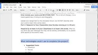 Google Docs Tip  Scaffolds and Supports with a Table of Contents?
