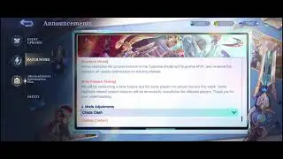 Suyou Leomord Claude Masha Nerf & Ling Rora Aulus Kaja Buff - Patch Notes 2.1.86 Advance Server MLBB