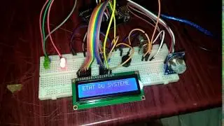 Gas sensor + Blinking TEXT (arduino uno)