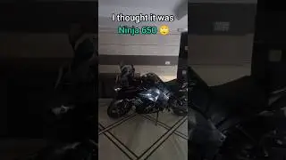 Ma chai peene wali dhundta raha, petrol pene wali mil gayi 🔥#ninja #superbike #edit