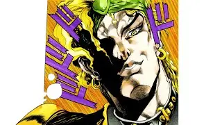 Polnareff and DIO meet again - manga with anime audio