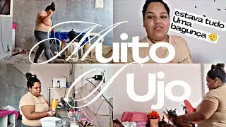 Estava tudo uma bagunça | 2 dias sem limpar a casa 🫩