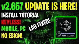 Delta Executor Mobile NEW UPDATE is OUT 🔥 NO KEY How To Download Delta iOS, Android Tutorial 2025