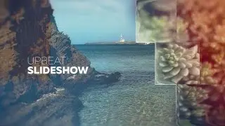 Glass Upbeat Slideshow (After Effects Template)