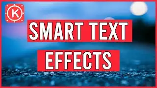 Smart Text Effect with Kinemaster 🔥 Shining Effect