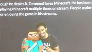 Joycon Boy Gives A Class Presentation On Iceman Etika