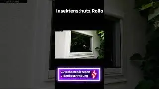 Insektenschutz Rollo #insektenschutz #fliegenschutz #mosquitoschutz #fliegengitter #fenster #insetto