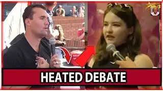 Charlie Kirk Smashes Radical Pro Trans Student Room SPEECHLESS