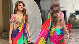 Shilpa Shetty's HOT Multicoloured-Mesmerising Ethnic Avatar Is Such A Killer!