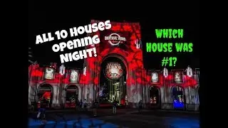 HHN - All Houses Reviewed | Halloween Horror Nights 2018