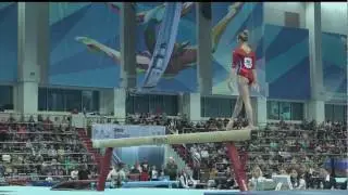 Дарья Спиридонова Бревно Финал - Чемпионат России 2017