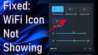 [Fixed] Wi-Fi Icon Not Showing Windows 11/10