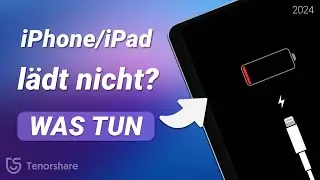 iPad lädt nicht mehr? Das hilft - 4 Tipps bei iPad Ladeproblemen [2024] Das iPad wird nicht geladen