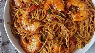 EASY Spicy Prawn Spaghetti | QUICK Dinner