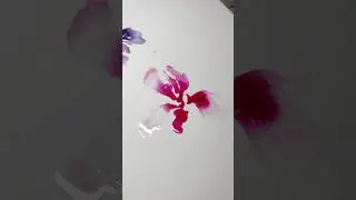 ink flowers design #水彩イラスト #watercolorpainting #art #水彩 #painting #水彩絵の具 #watercolourpainting