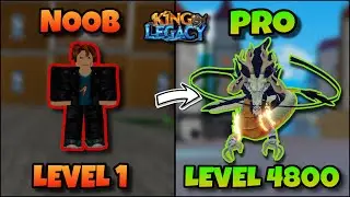 [UPDATE 7] BEGINNER’S LEVELING GUIDE: LEVEL 1 TO MAX KING LEGACY ROBLOX #roblox #kinglegacy