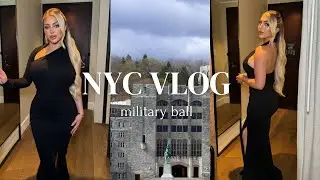 NYC VLOG military ball | Kayley Gunner
